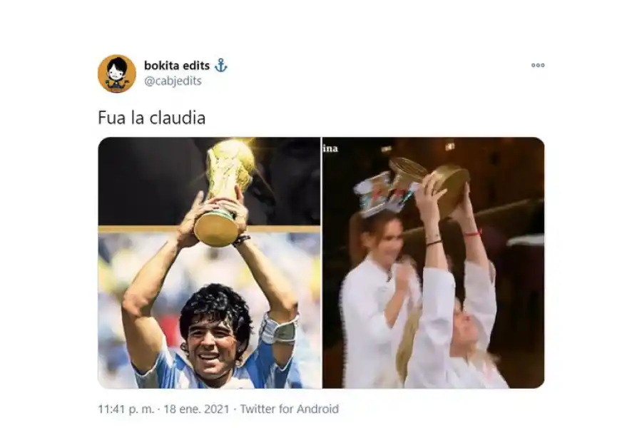 Mirá los mejores memes que  generó  la victoria de Claudia Villafañe en MasterChef 