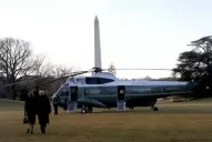 Donald Trump abandonó la Casa Blanca: “volveremos, de una u otra manera”