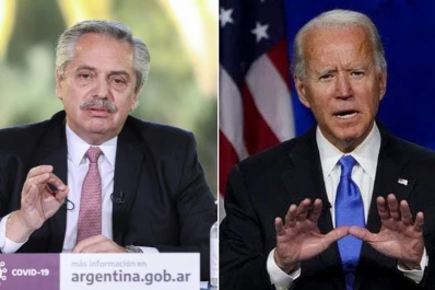 Fernández a Biden: “estoy seguro de que en esta nueva etapa el vínculo entre nuestros países se fortalecerá”