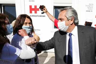 Alberto, mayor de 60 años, ya puede vacunarse