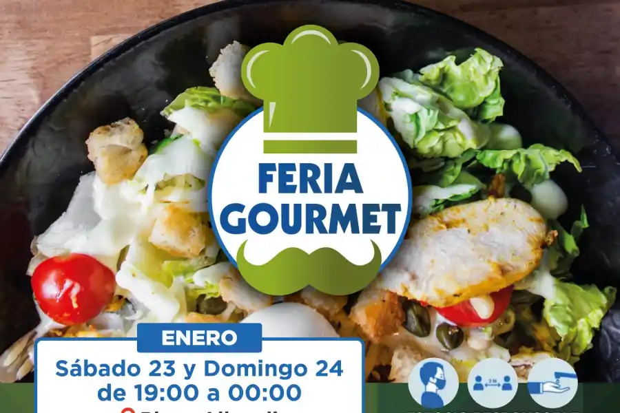Sabores en la plaza Alberdi: el fin de semana habrá una Feria Gourmet