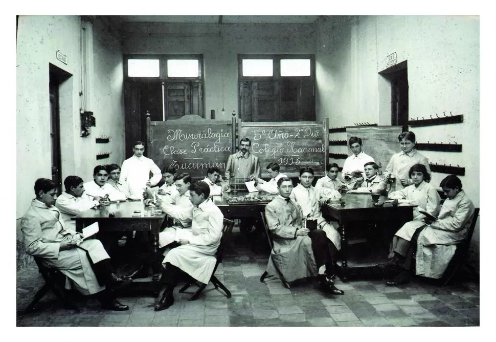 Tucumán retro: el Colegio Nacional, en 1913