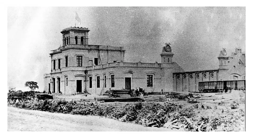 Tucumán retro: la estación de trenes más antigua de Tucumán, en 1870