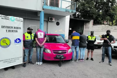 Cayó una banda tras quedar grabada por las cámaras