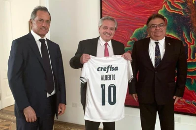 El Presidente recibió a un funcionario clave del gobierno de Bolsonaro