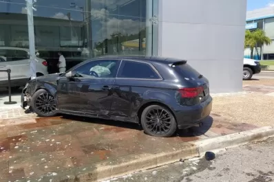 Un jugador de Lanús chocó tras la final de la Copa Sudamericana