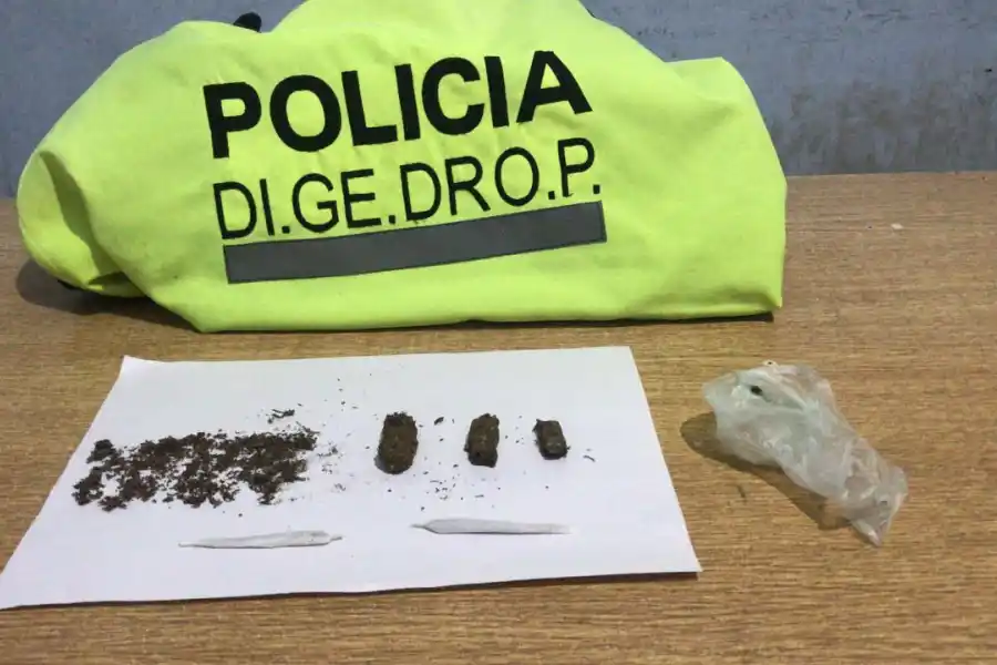 SECUESTRO. No fue un operativo por grandes cantidades, pero 