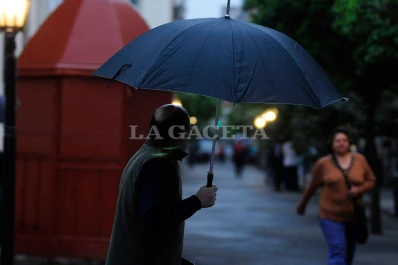 Un martes nublado y algo lluvioso en Tucumán