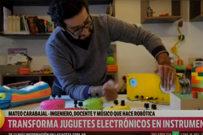 Robótica: transforma juguetes electrónicos en instrumentos musicales
