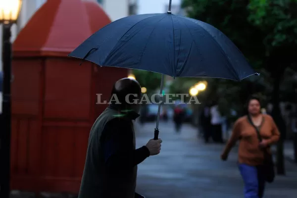 Un martes nublado y algo lluvioso en Tucumán