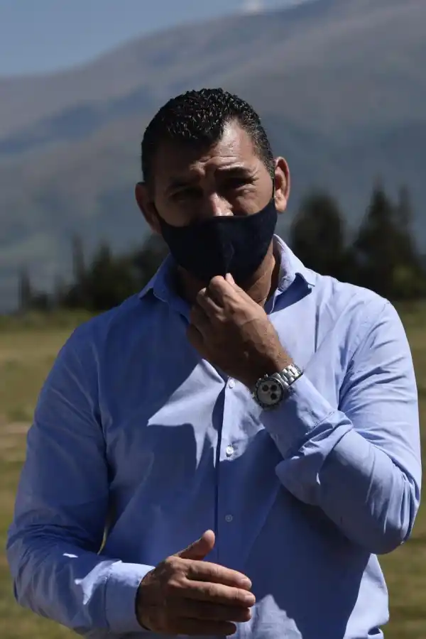 Presidente de Atlético Tucumán, Mario Leito.