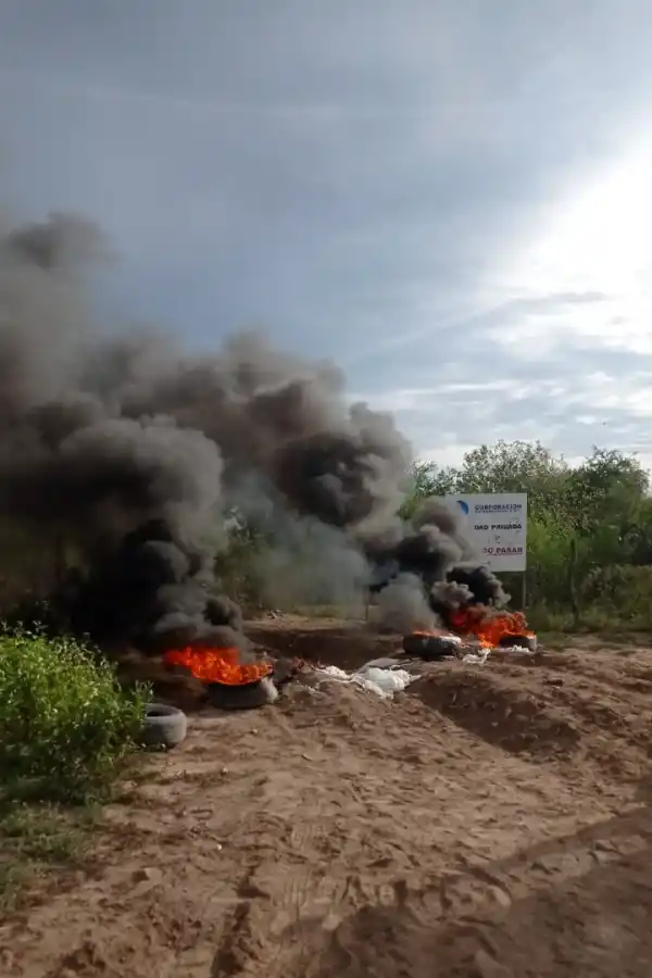 Vecinos protestaron por el emplazamiento de un basural