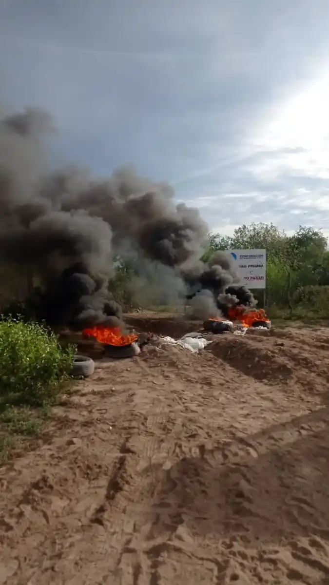 Vecinos protestaron por el emplazamiento de un basural
