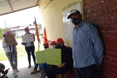 Los vecinos del paraje El Chilcal continúan la protesta, ante la falta de respuestas