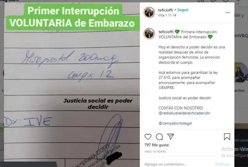 Se realizó el primer aborto legal: “fue muy impactante firmar esa receta”, dijo la médica