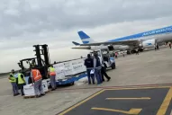 Llegó a Moscú el cuarto vuelo de Aerolíneas Argentinas para traer vacunas Sputnik V