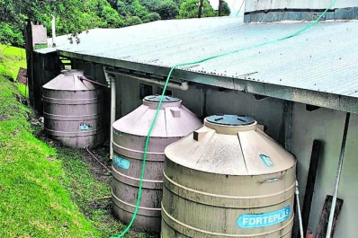 San Javier: instalaron cisternas porque les falta agua