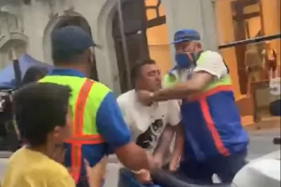 En primera persona: un periodista cuenta cómo se dieron los hechos de violencia en la semipeatonal