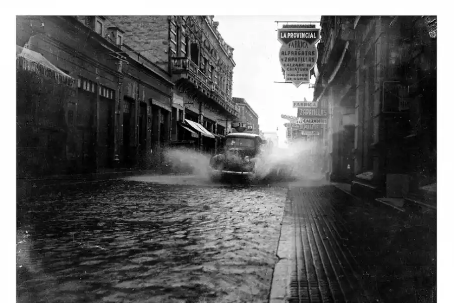 Tucumán retro: tormentas también eran las de antes