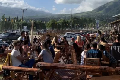 Enero termina con Tafí del Valle repleto de jóvenes y adolescentes