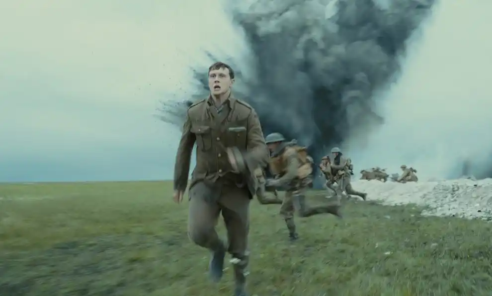  1917. Tremenda historia en I Guerra Mundial.