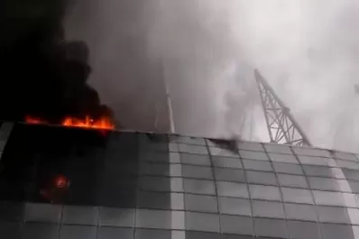 Se incendió el estadio Arena Castelao en Fortaleza, sede del Mundial de Brasil 2014