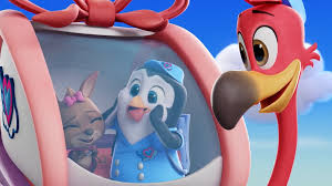  TOTS SERVICIO DE ENTREGA DE ANIMALITOS. Comedia animada sobre las aventuras de Pip y Freddy, el tenaz pingüino y el bondadoso flamenco.