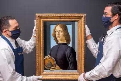 Pagaron más de U$S 90 millones por un cuadro de Botticelli en una subasta