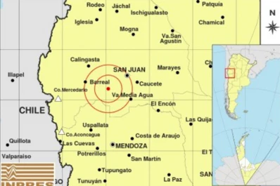 Un fuerte temblor volvió a sacudir a San Juan