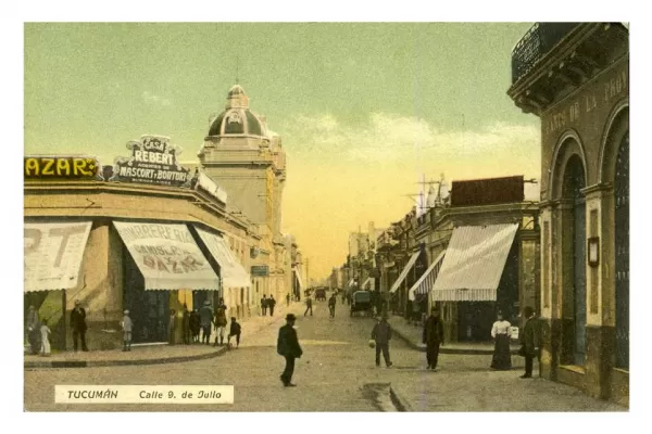 9 de Julio y 24 de Septiembre, hace más de 100 años