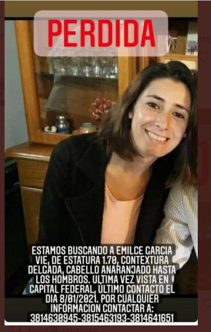 Desesperada búsqueda de una tucumana desaparecida en Buenos Aires