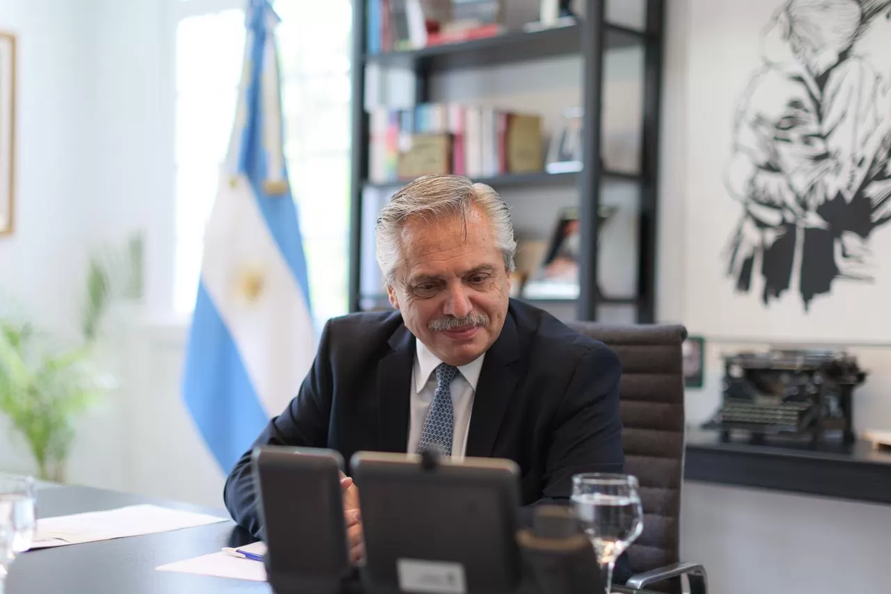 ALBERTO FERNÁNDEZ. Foto: Presidencia de la Nación