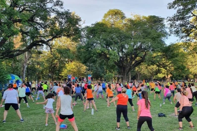 Deporte y Salud al aire libre: jornada municipal en el parque Avellaneda