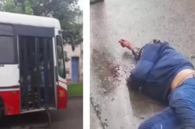 Murió el motochorro que chocó contra un colectivo luego de asaltar a tres mujeres