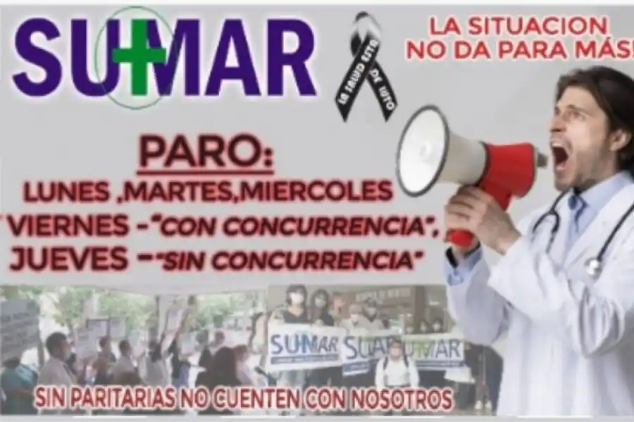 Paros y protestas: gremios de la salud inician una nueva semana de reclamos