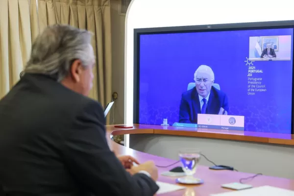 Pandemia, industria y medio ambiente: la charla entre Fernández y el primer ministro portugués