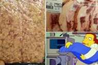 El Dipy compartió imágenes de la carne de oferta y generó polémica en las redes sociales