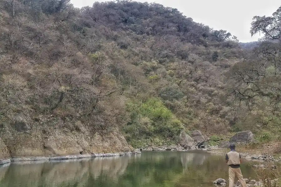 INCOMPARABLE. Los pescadores practican el deporte en medio de paisajes inigualables.