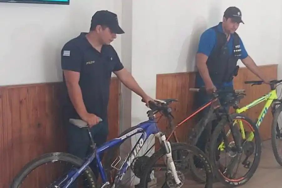 De las 14 bicicletas robadas en un country, seis ya fueron recuperadas