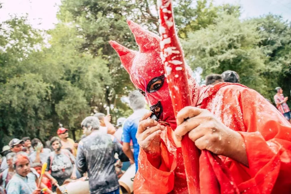 Los diablos del Carnaval.