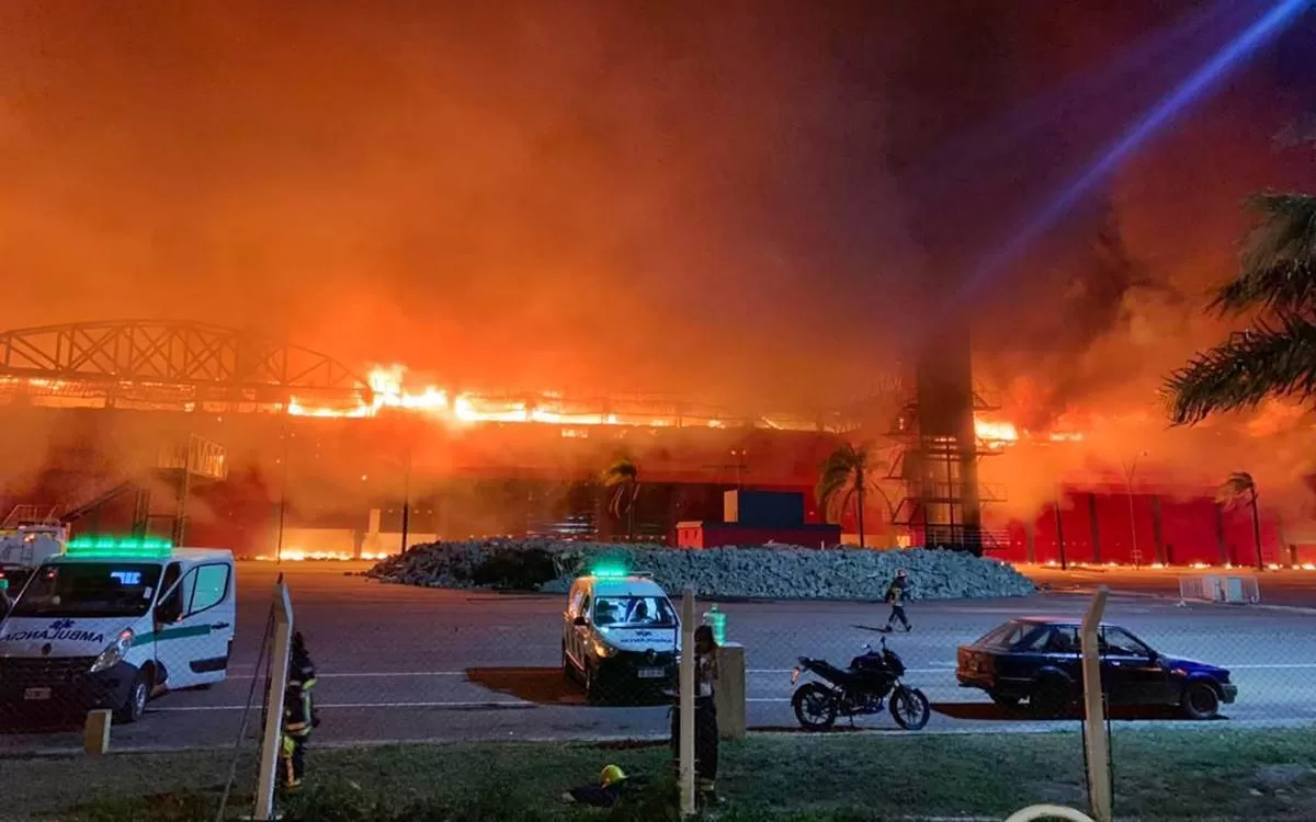 Qué se sabe sobre el incendio que destruyó parte de las instalaciones del autódromo de Termas 