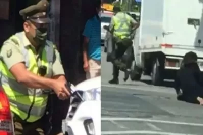 Chile: carabineros mataron a un joven que hacía malabares con un machete
