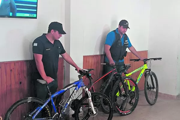 Estructura delictiva: el robo de bicicletas sobrepasa las fronteras de Tucumán