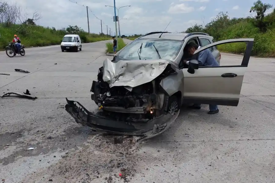 Linea 17: a días de estrenar custodia, un agente resultó lesionado en un accidente