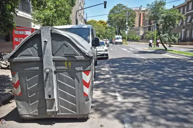 Revisarán las cámaras por el hallazgo en el contenedor donde encontraron a un bebé