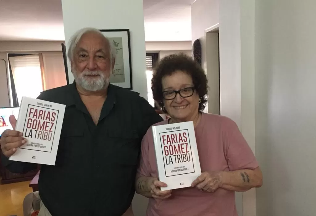 DOS AMIGOS. Carlos Molinero considera que los diálogos que mantuvo con Marián Farías Gómez son la columna vertebral de “la Tribu”. 