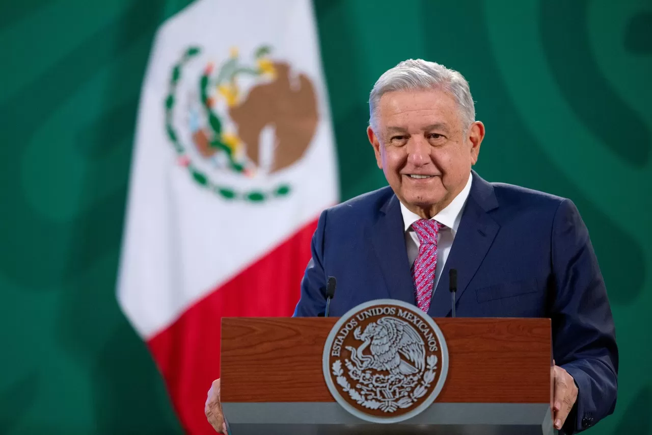 LÓPEZ OBRADOR. Pese a haber contraído la enfermedad, el presidente mexicano insiste en no usar barbijo.