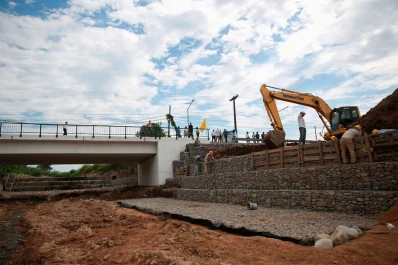 Habilitaron las obras en un puente clave para el acceso a Tafí Viejo