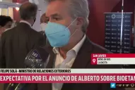 En San Javier, Solá anticipó cuándo llegarían las dosis de la vacuna china a Argentina