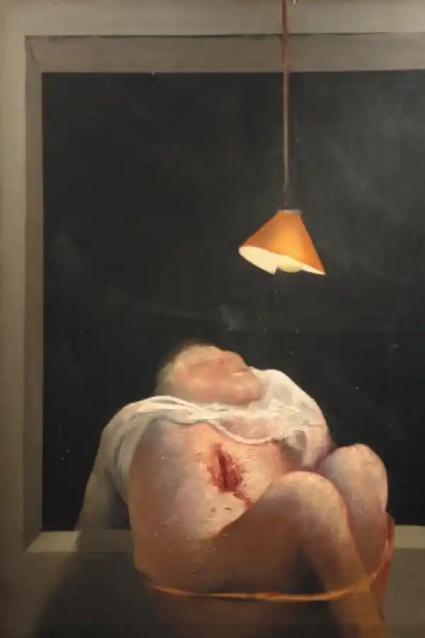 “FIGURA”. Óleo sobre tela de Gerardo Ramos Gucemas, de 1974.   